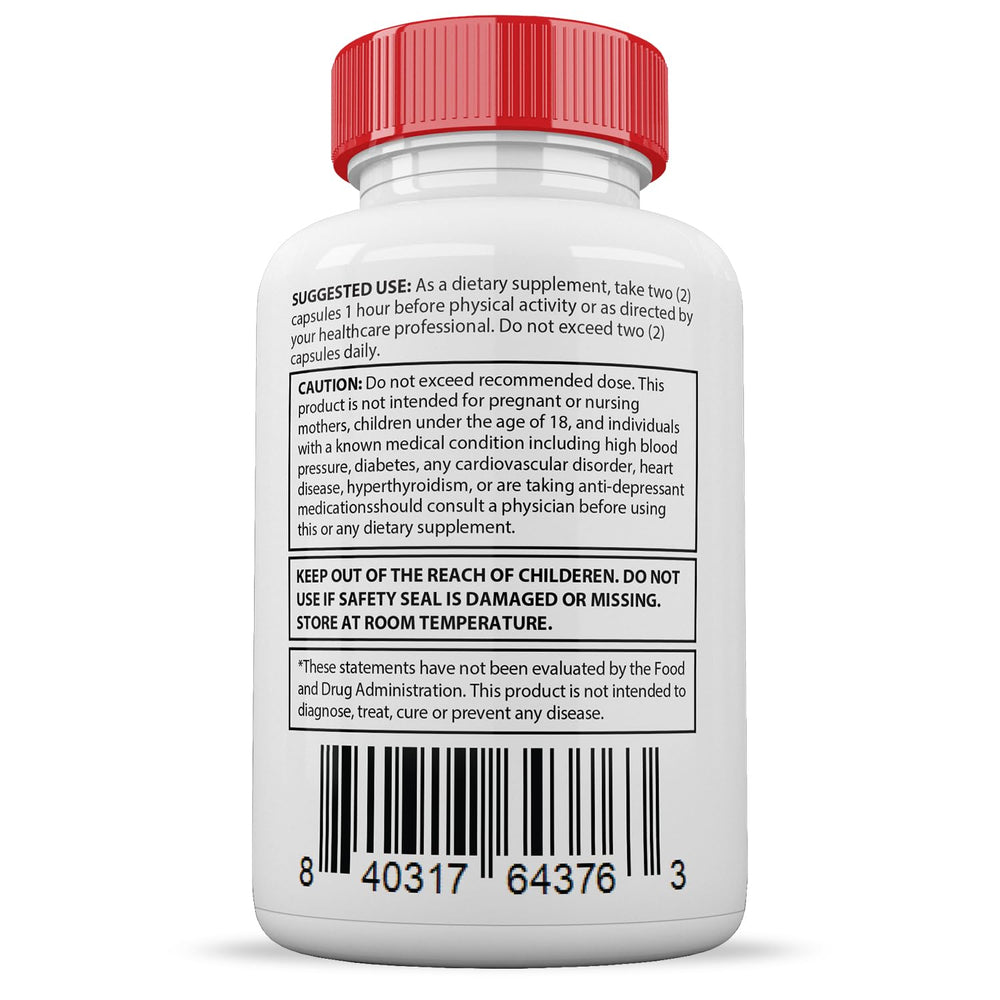 Close-up of Vital Grow XL capsules showing gluten-free and non-GMO formula.