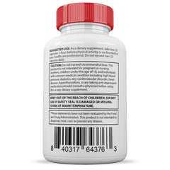 Close-up of Vital Grow XL capsules showing gluten-free and non-GMO formula.