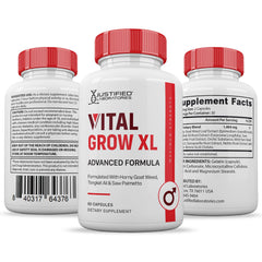 Vital Grow XL pills in a compact travel pack for on-the-go support.