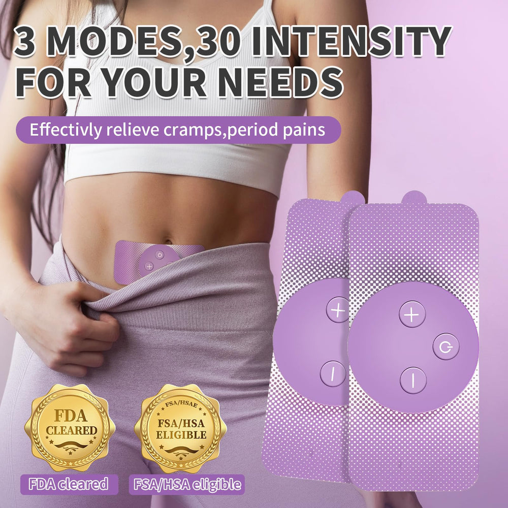 JUSTWILL TENS unit modes display highlights 3 modes for customizable relief