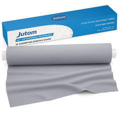 Jutom silver-fold textile roll absorbs moisture in skinfolds for daily comfort.
