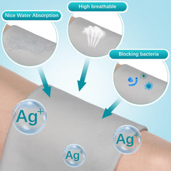 Jutom soft polyester skinfold pads provide comfortable, breathable coverage.