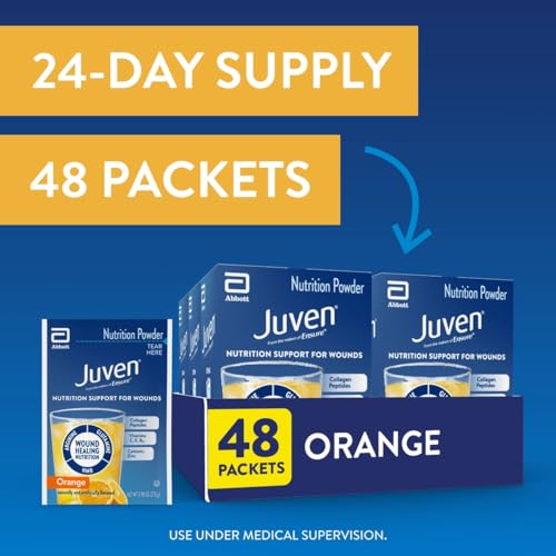 Juven fruit punch packet indicating flavorful intake during care
