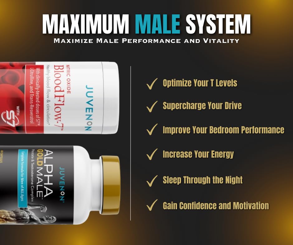 Juvenon Bloodflow ingredients close-up highlighting circulatory support components
