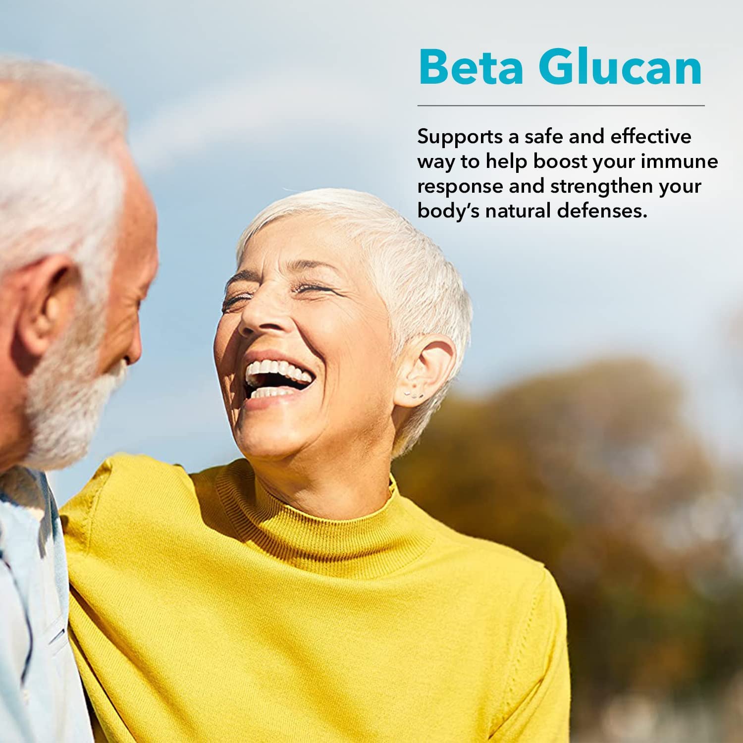 Healthy aging scene suggesting vitality and sustained wellness.