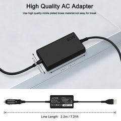 JUYOON 90W car charger powering Airmini 11 during road trips for uninterrupted therapy