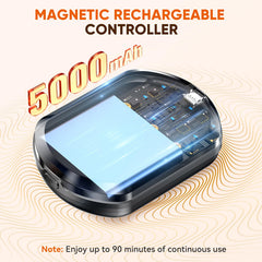 JVKOOL portable therapy wrap with long-lasting battery for on-the-go use.