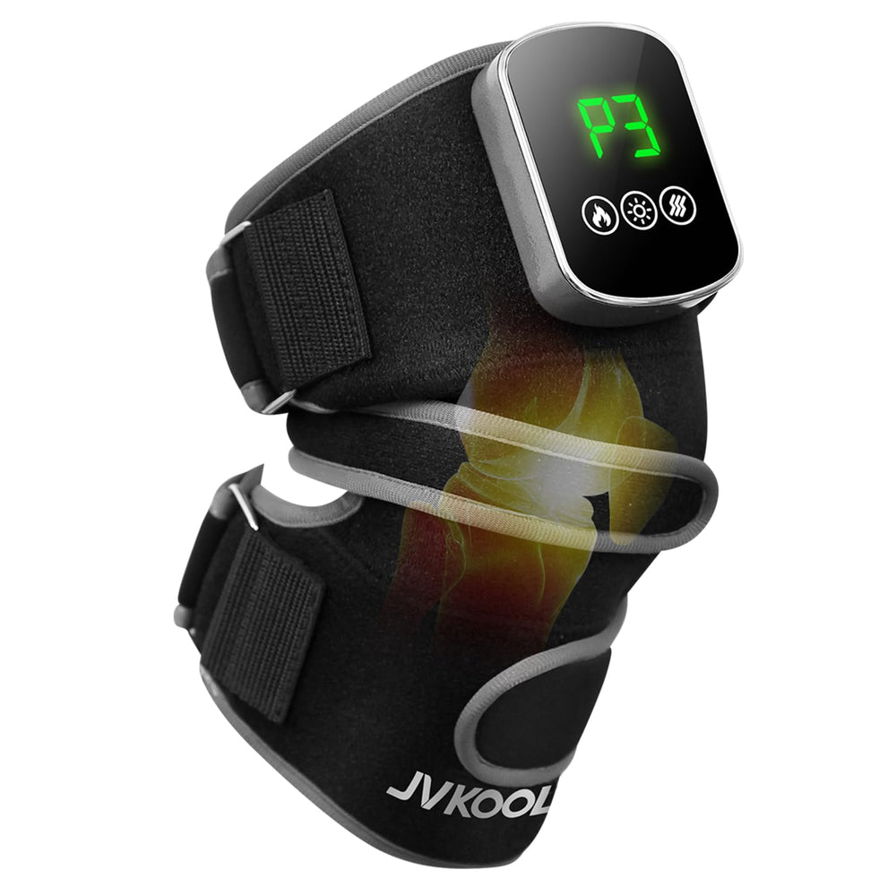 JVKOOL Knee Massager with warmth red light for daily soothing comfort.