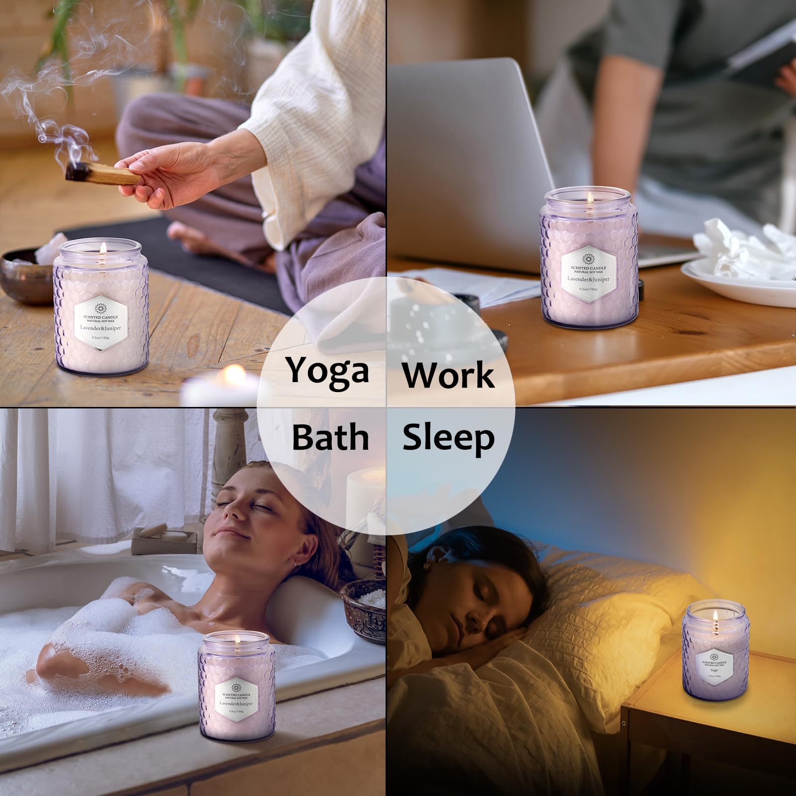 JXDLSQ lavender juniper perfume aids relaxation and restful nights.