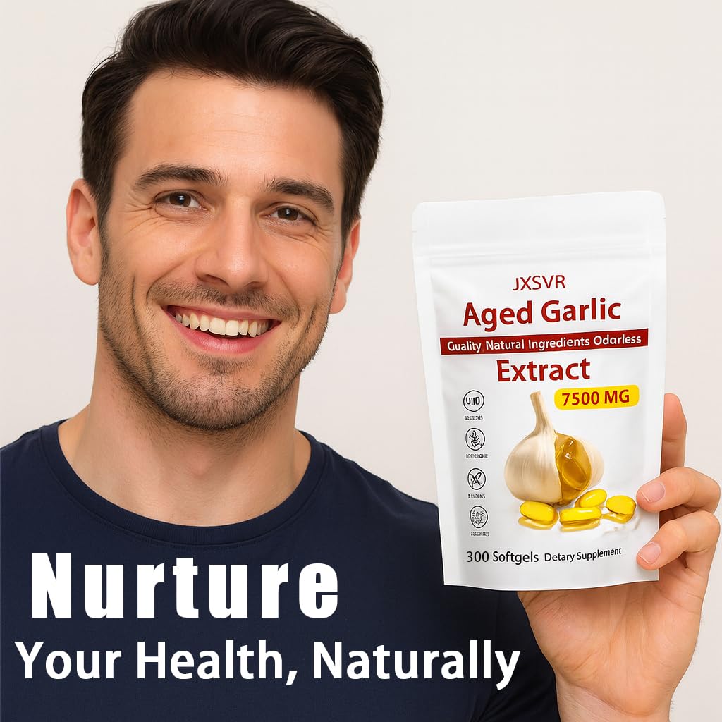 Eco-friendly packaging of JXSVR aged garlic extract product