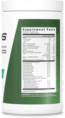 JYM Greens scoop highlights digestive enzymes for better nutrient absorption.