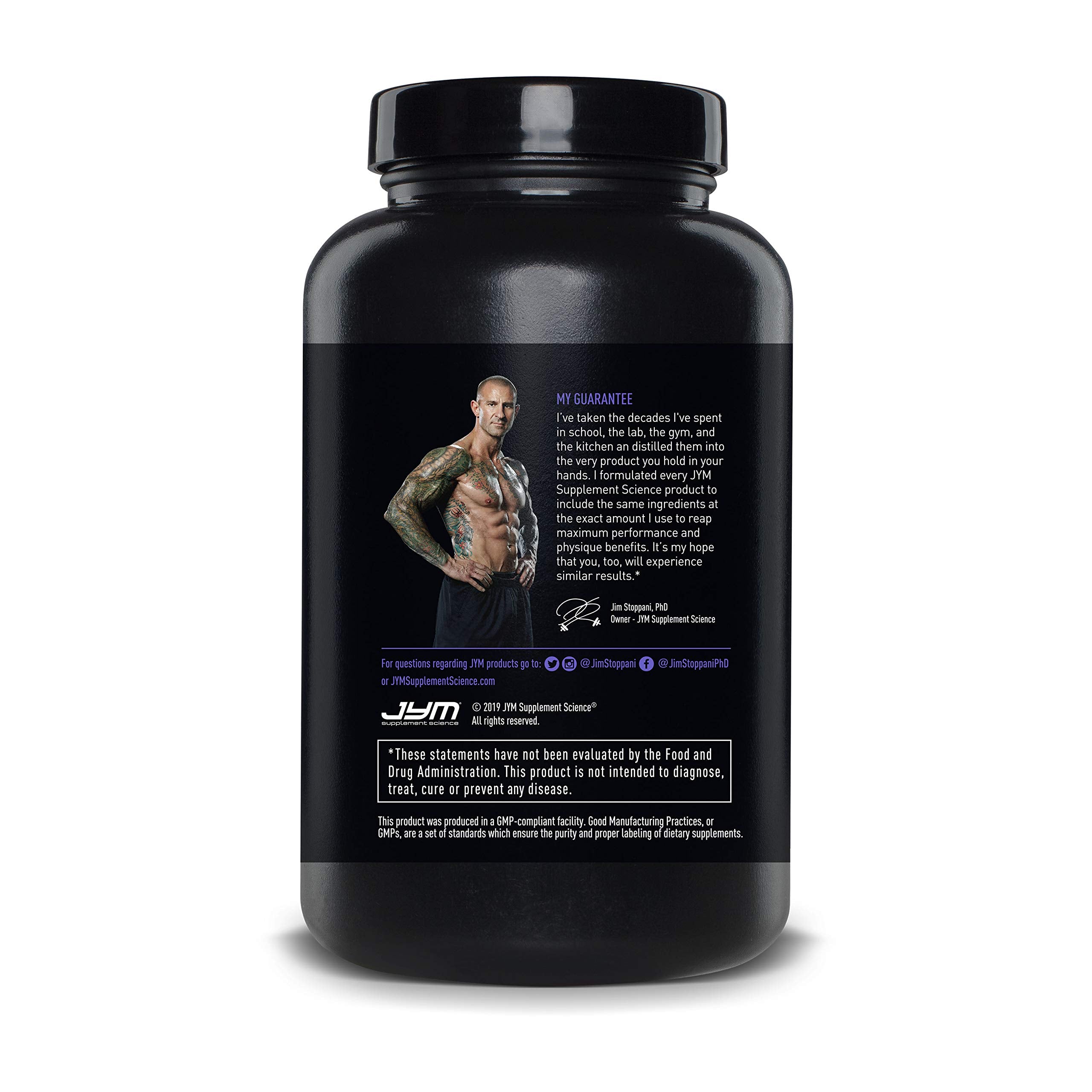 Zinc mono-L-methionine detail inside JYM ZMA JYM capsules