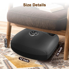JZBRAIN Foot Massager in use during a home office routine