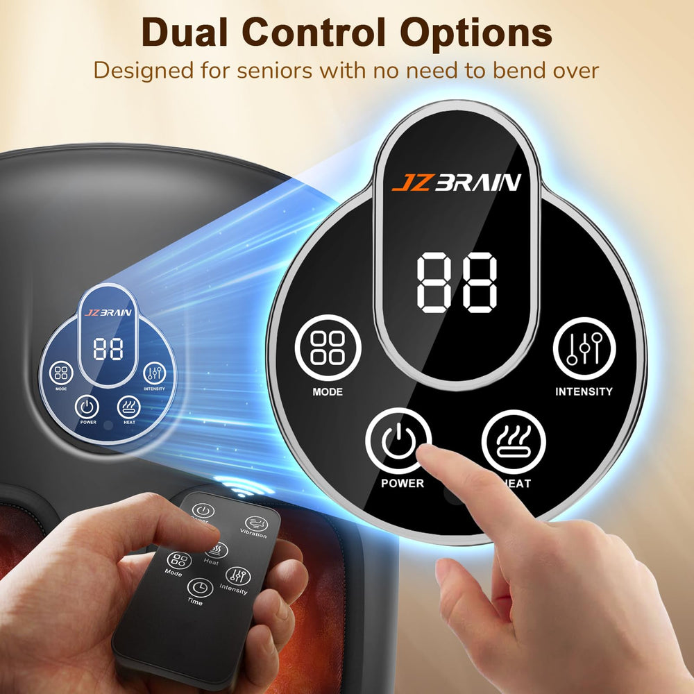 JZBRAIN Shiatsu Foot Massager packaging for home use