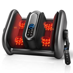 JZBRAIN shiatsu foot massager rollers close-up delivering deep kneading action.