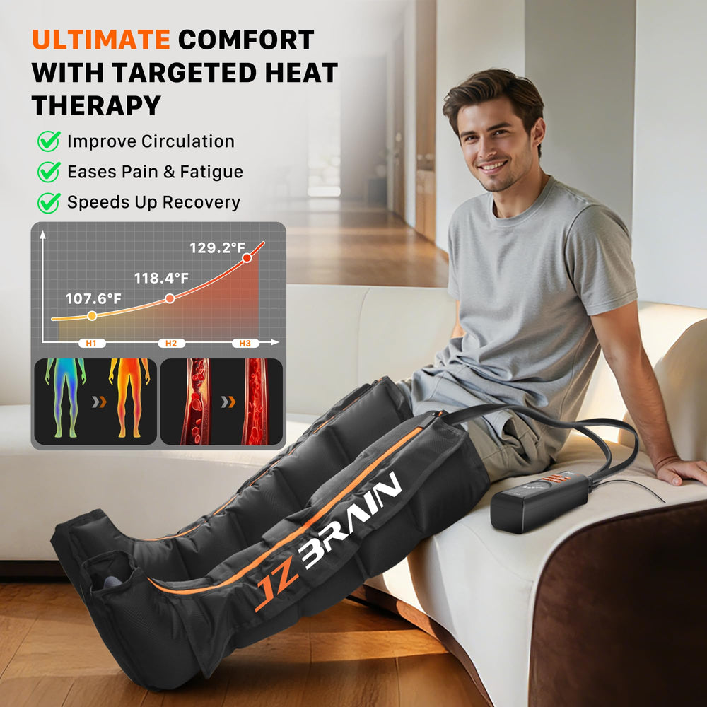 JZBRAIN three heat settings promote relaxed muscles during recovery