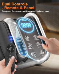 JZBRAIN dual zone heating targets soles and sides for warmth.