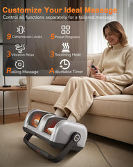 JZBRAIN kneading rollers deliver deep soothing massage for tired feet.