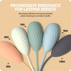 K-Fit medical-grade silicone material ensures durable, hygienic pelvic training.