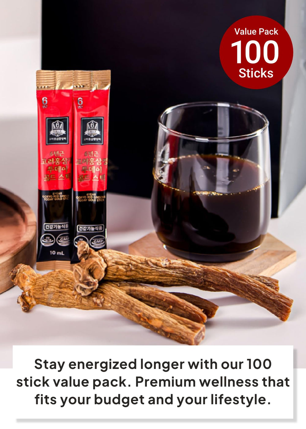 K FOOD KOREAN FOOD individually wrapped sticks ensure freshness on the go.