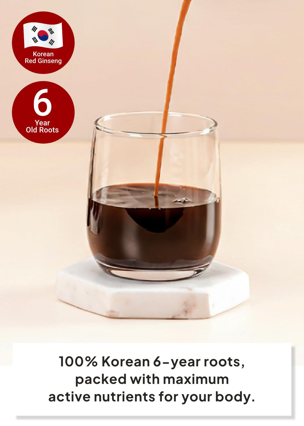 K Food One Day Plus Stick close-up showing smooth liquid for direct sip.