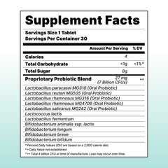K-NUTRA Dentifresh Mint 30 tablets in a travel-friendly pack for everyday use