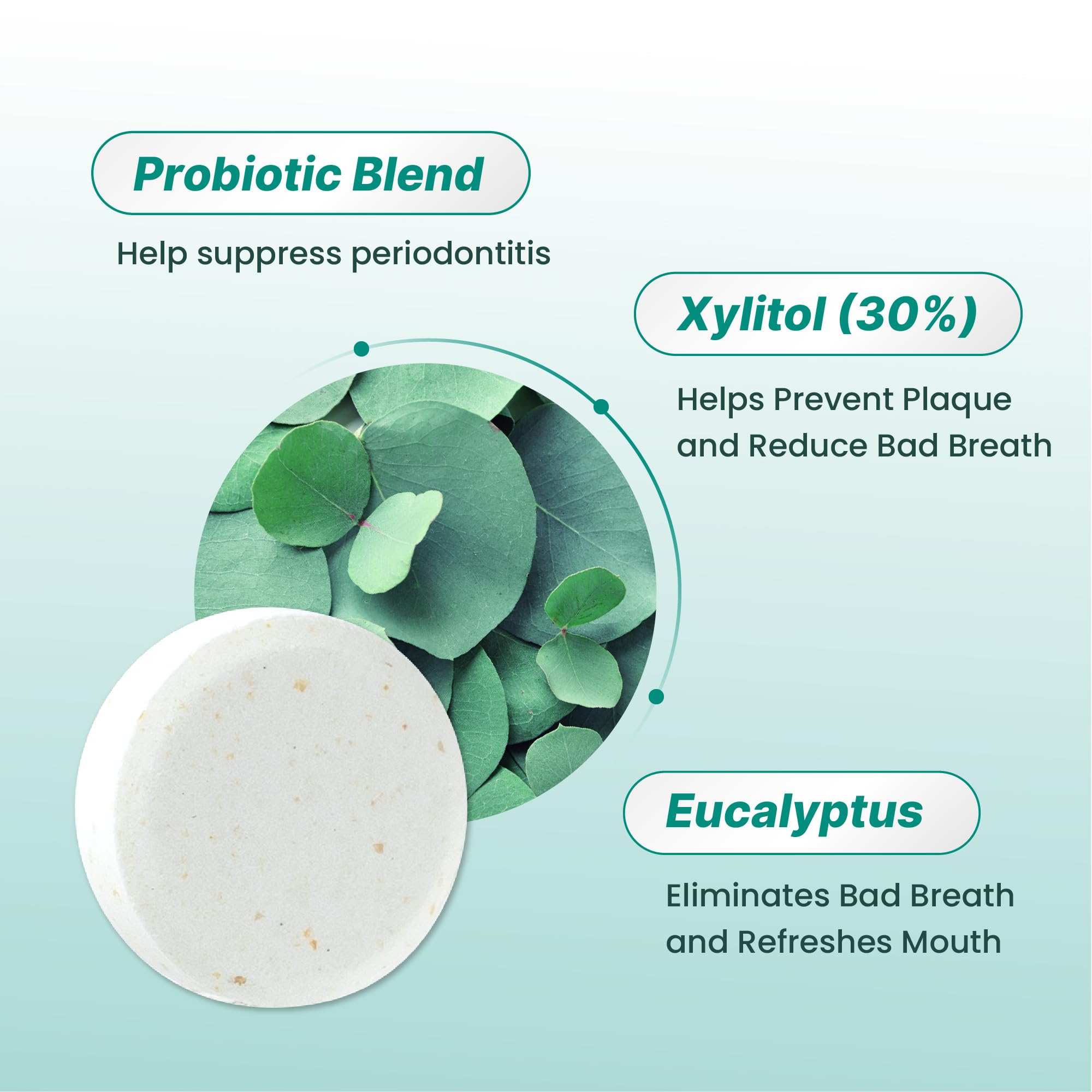 K-NUTRA Dentifresh Mint sugar-free with xylitol promotes breath freshness
