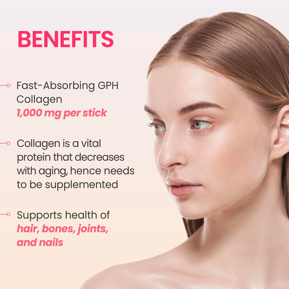 K-NUTRA K-Collagen Soft Peach dissolving in water, smooth texture.