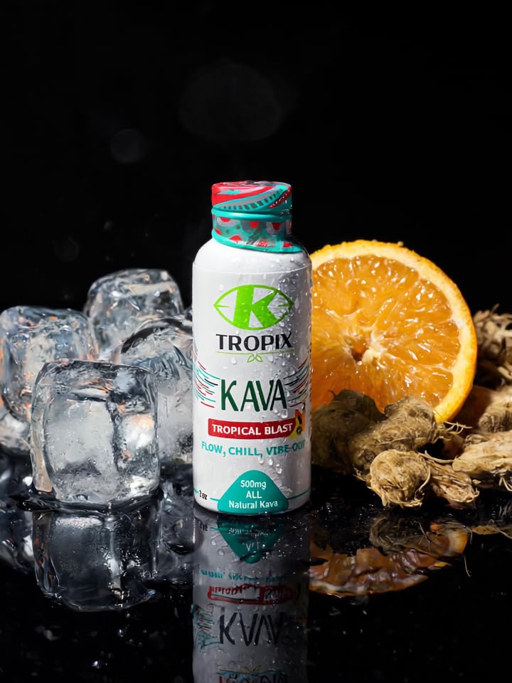 Glass with shot evokes calm evenings with K Tropix