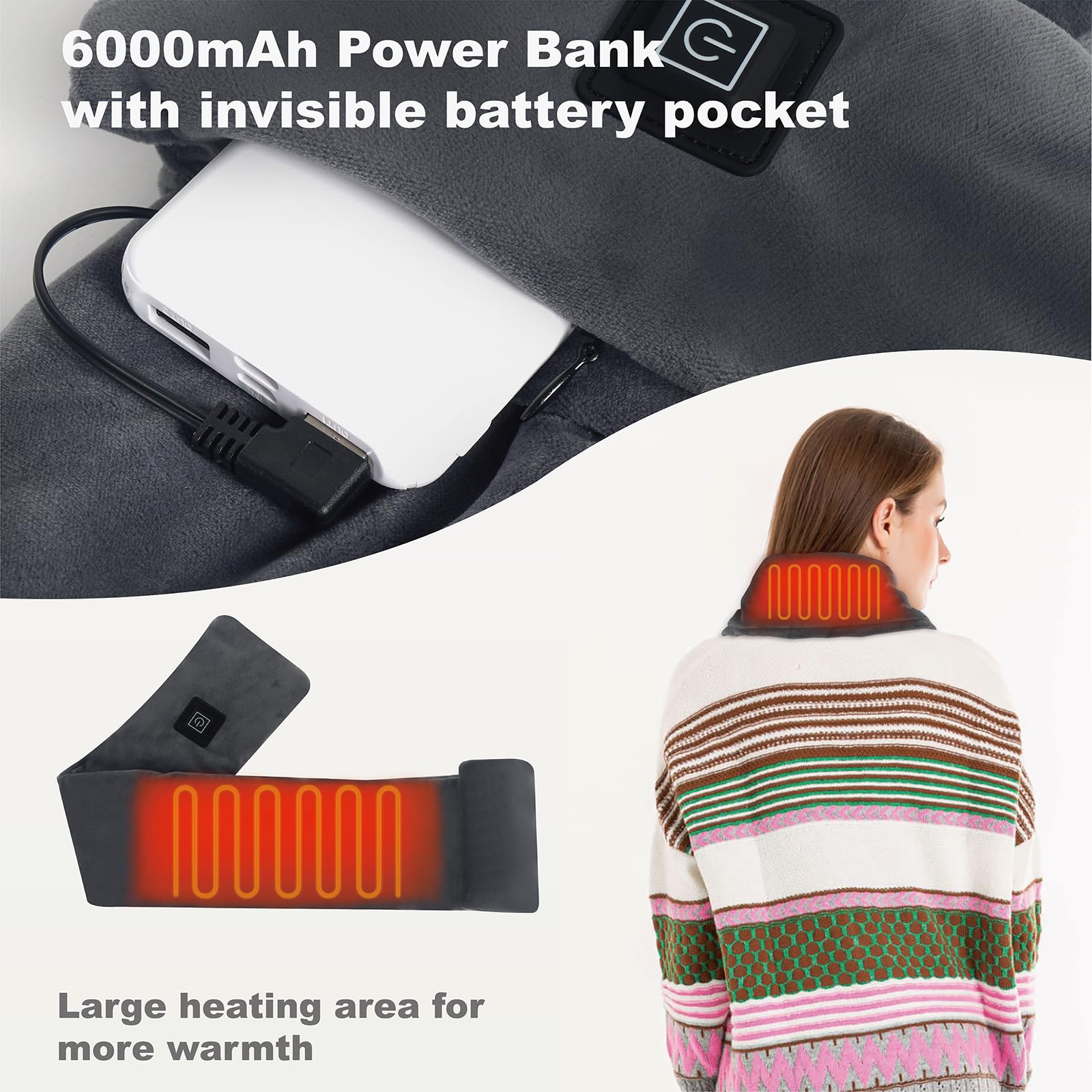 KADORVA cordless use at home or office for portable warmth.