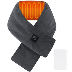 KADORVA heated neck wrap front view, cozy warmth for daily neck comfort.
