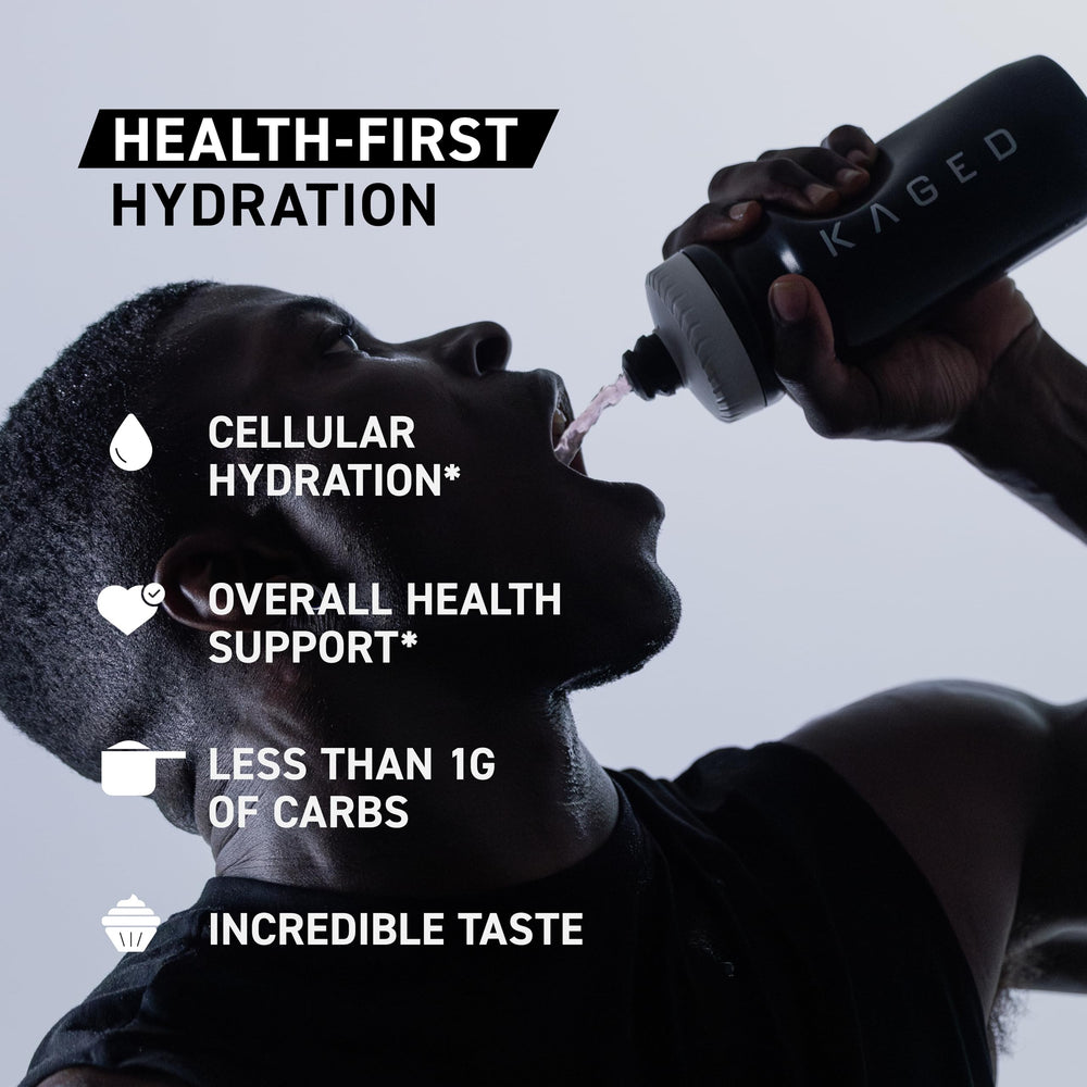 Kaged Daily Hydration natural flavors for refreshing, sugar-free taste.