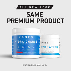 Kaged Daily Hydration on-the-go serving cup for convenient hydration.