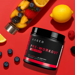 Ready-to-drink Kaged Fruit Punch after mixing