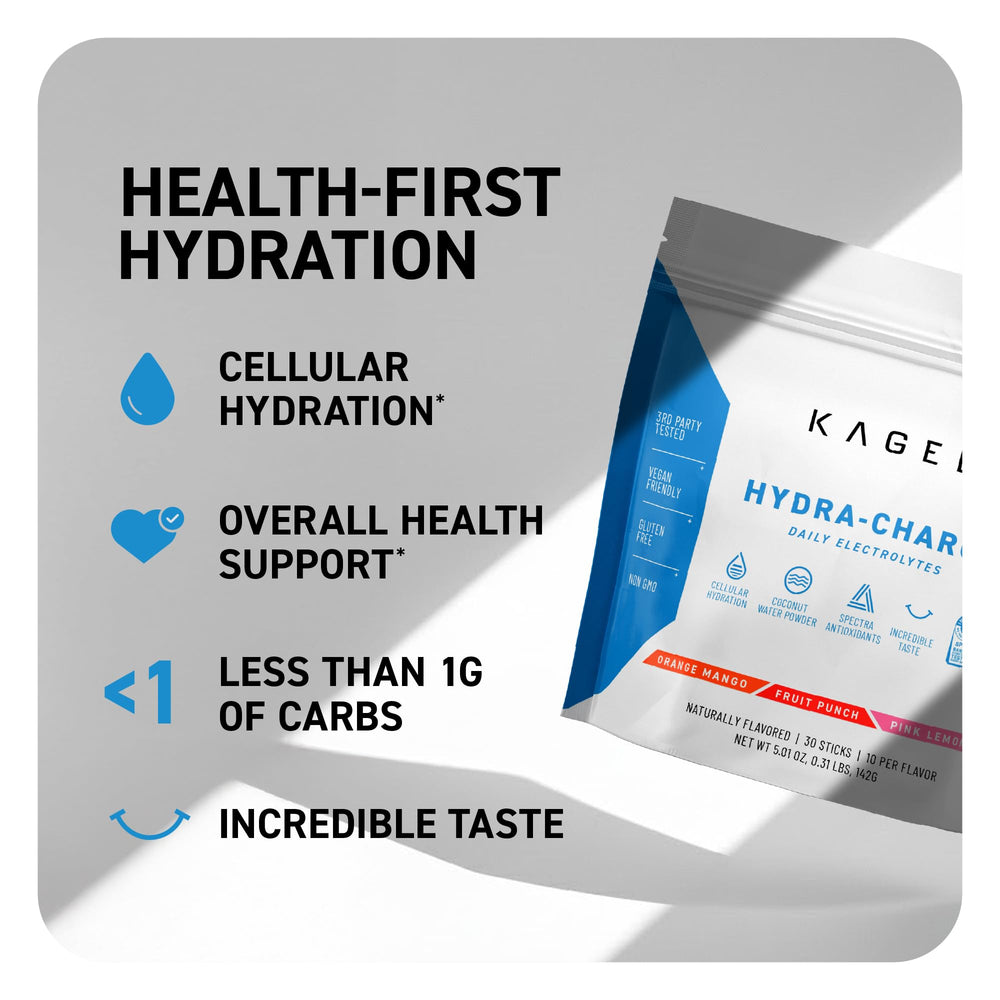 Kaged Hydra-Charge packets with natural flavors and no artificial colors.