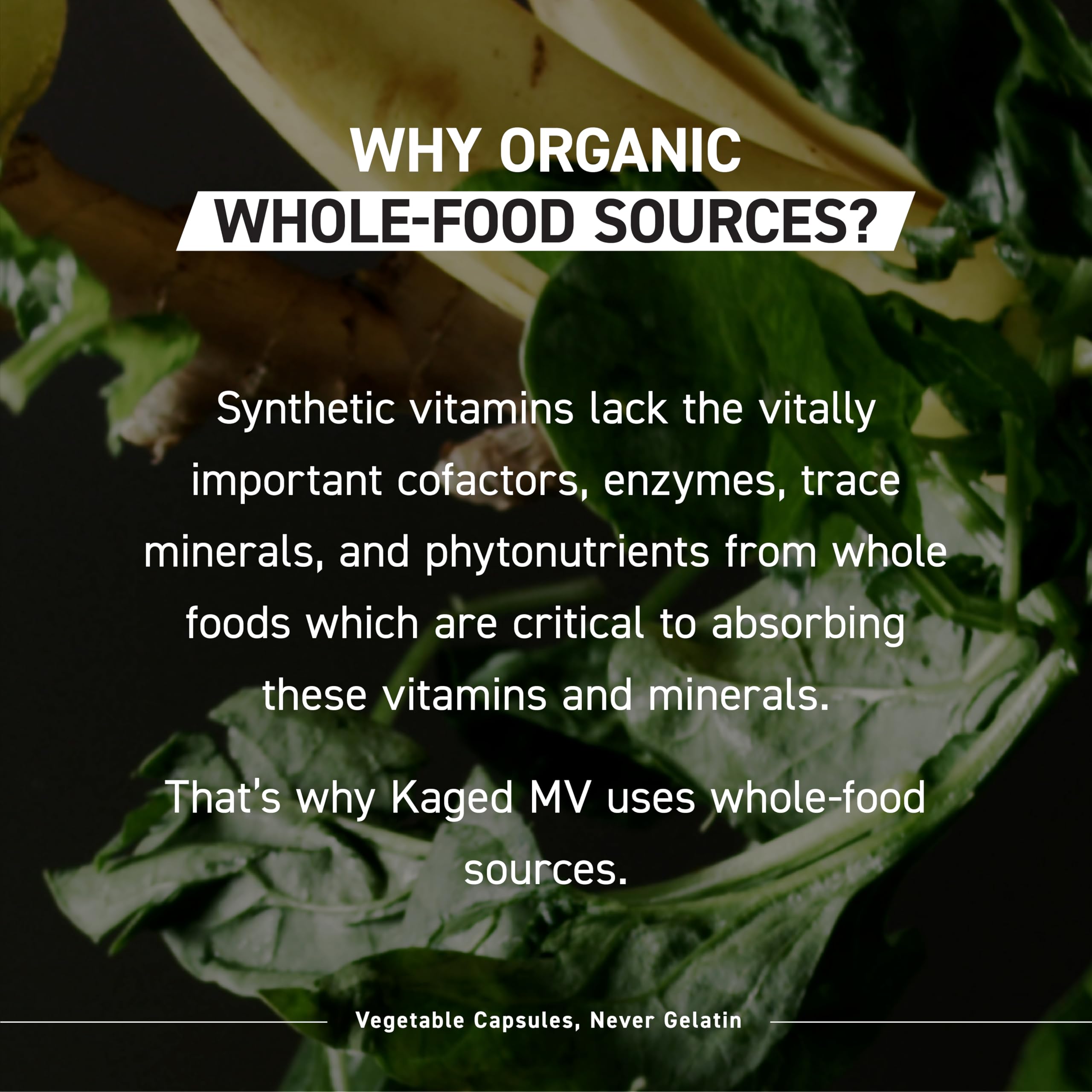 Kaged Multivitamin with water demonstrates easy daily use.