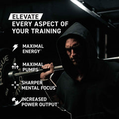 Alpha-GPC label closeup on Kaged Pre‑Workout Elite Fruit Punch