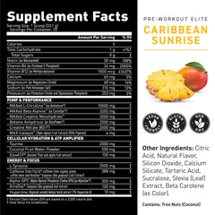 Illustration of 21 ingredients including NO3-T and AlphaSize supporting performance.