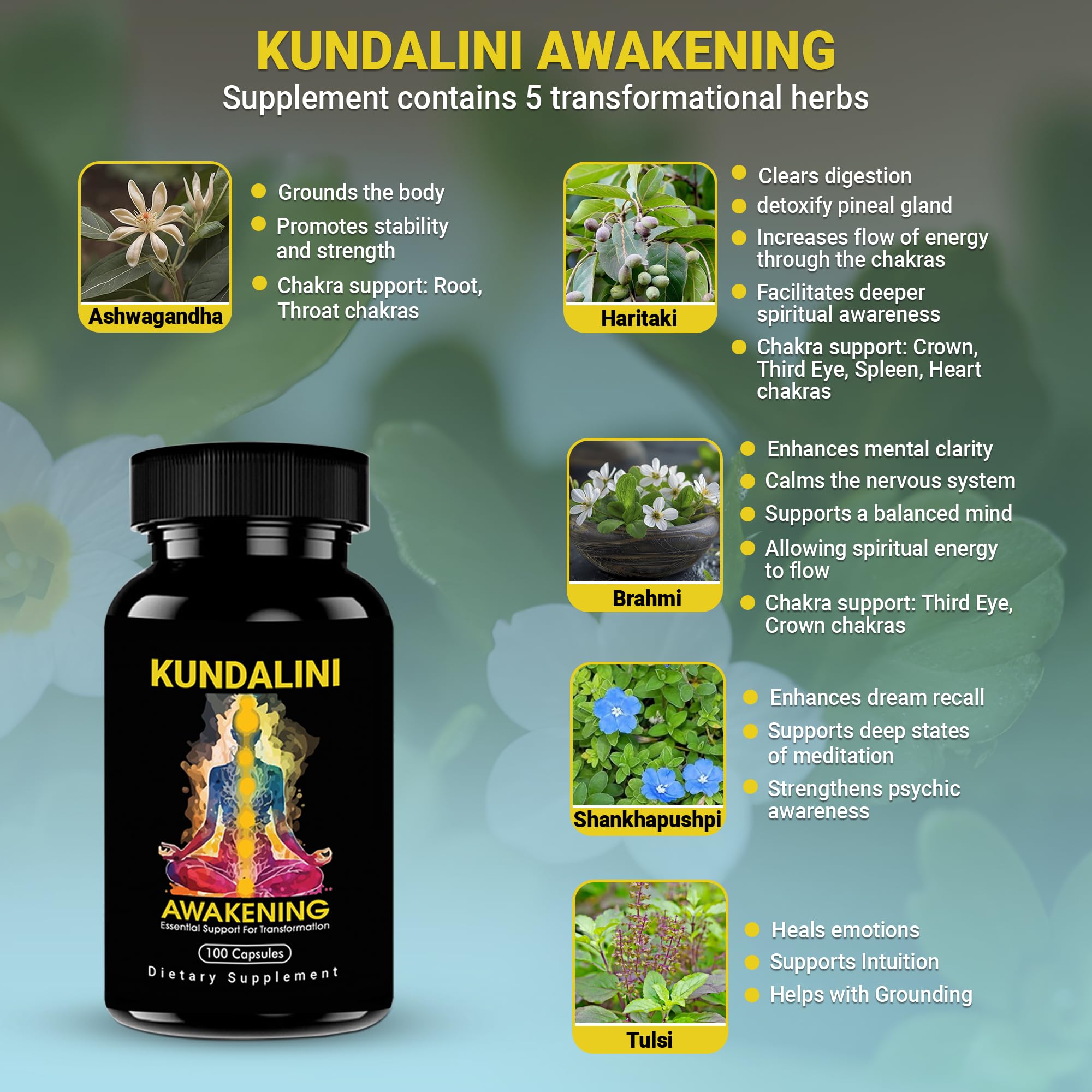 Kailash Herbals caffeine-free formula for sensitive routines.