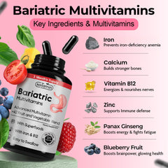 Kaitamin bariatric iron capsules displayed for easy daily intake