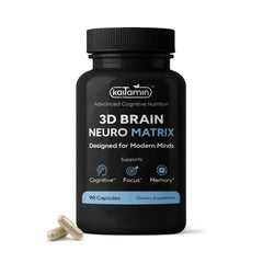 Kaitamin Brain Neuro Matrix bottle with capsules for daily cognitive support