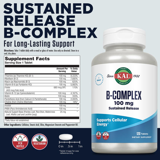 KAL B-100 Complex mint coating close-up improves palatability.