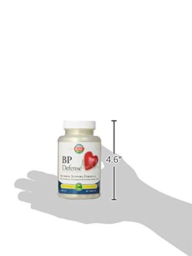 KAL BP Defense label back panel displaying ingredients and usage notes