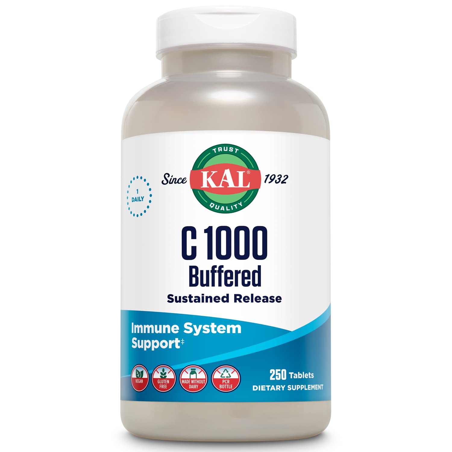 KAL C-1000 bottle for daily antioxidant support