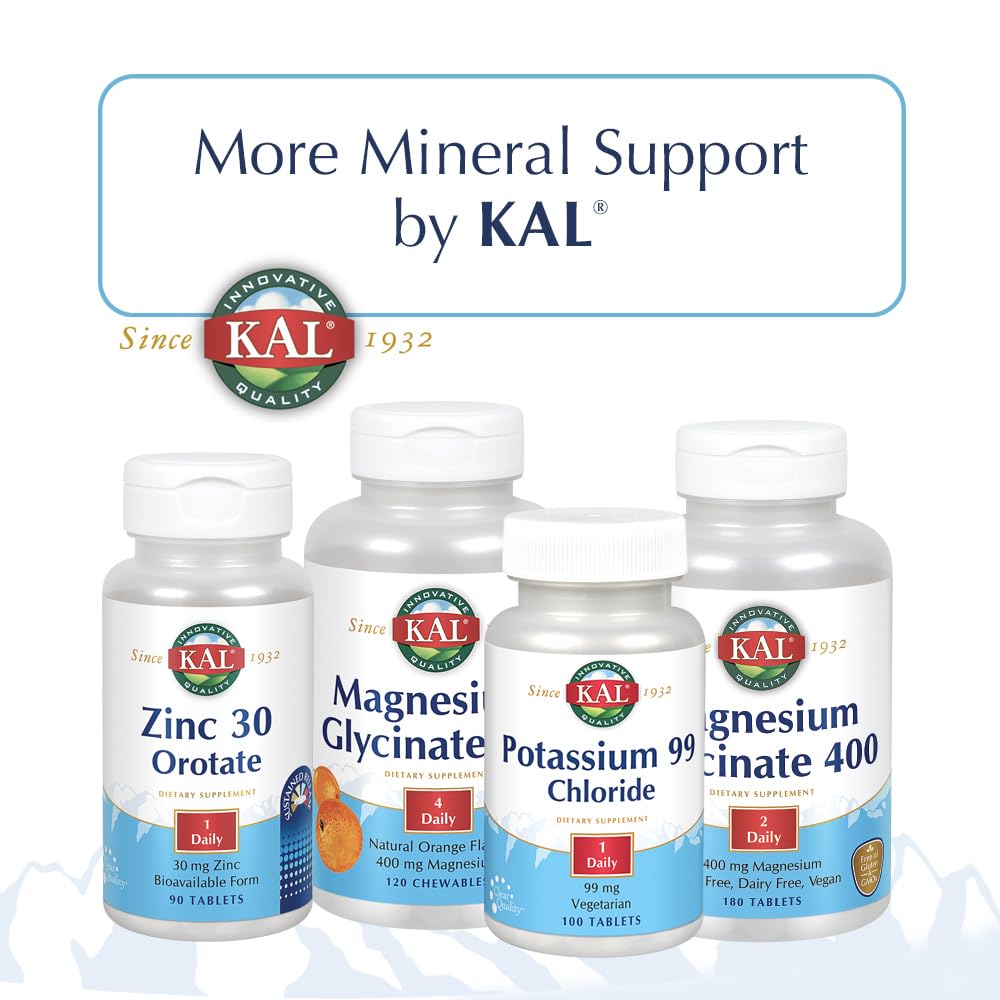 KAL Calcium Plus softgels bottle held in hand for on-the-go use.