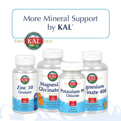 KAL Calcium Plus softgels bottle held in hand for on-the-go use.