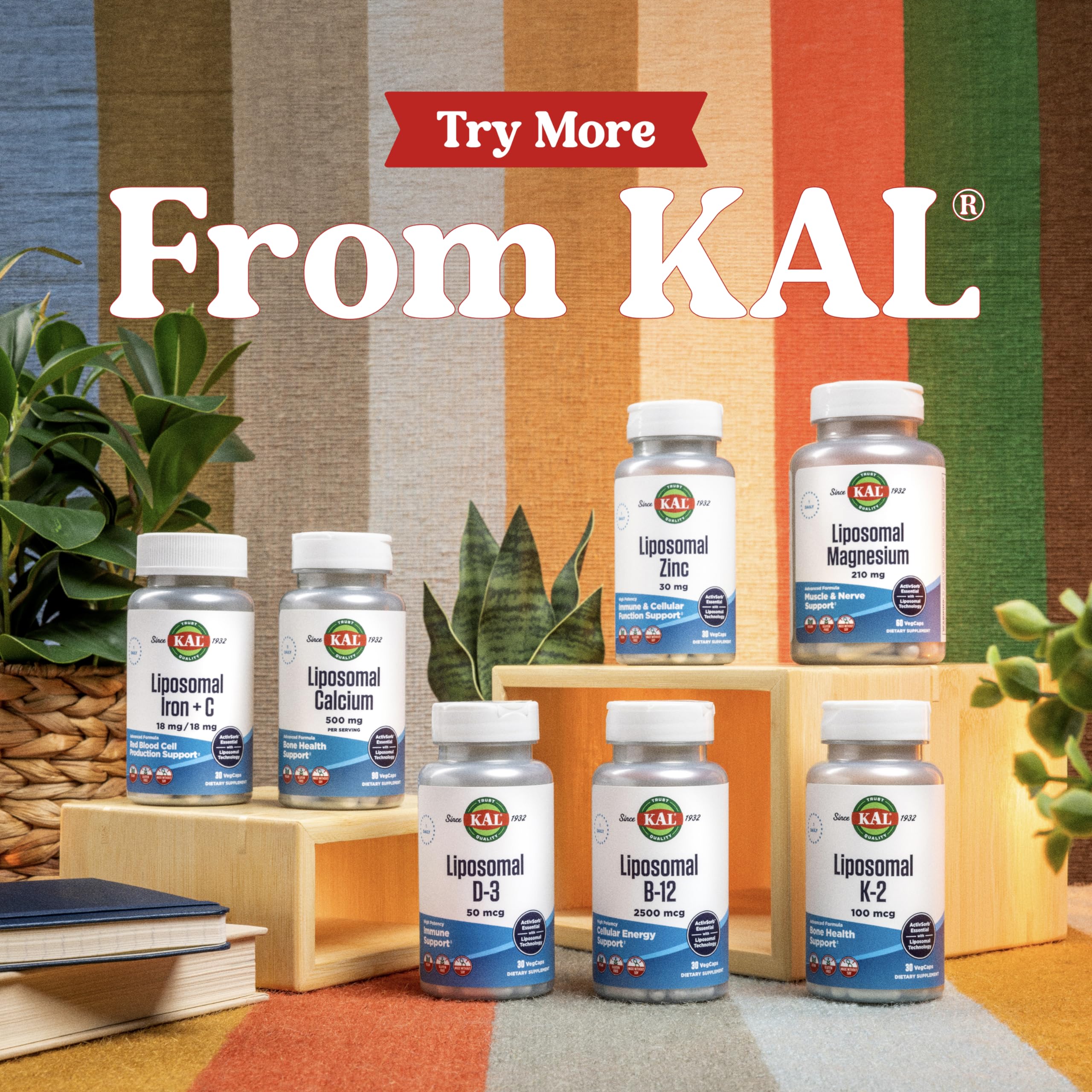 KAL Liposomal Calcium lab testing Utah facility badge.