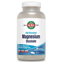 KAL Magnesium Glycinate ActivGel bottle for easy daily support