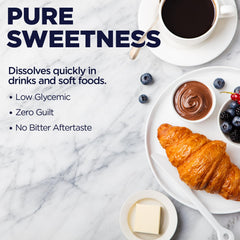 KAL Sure Stevia Plus Monk Fruit dissolves quickly in hot coffee or tea