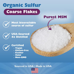 Kala Health MSMPure coarse MSM measuring scoop for easy daily use